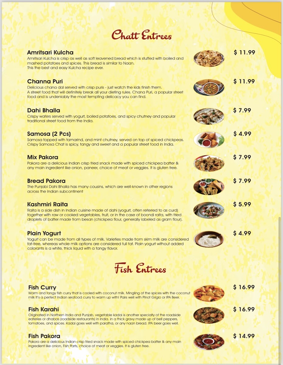 The Indian Plate Menu - Image 3