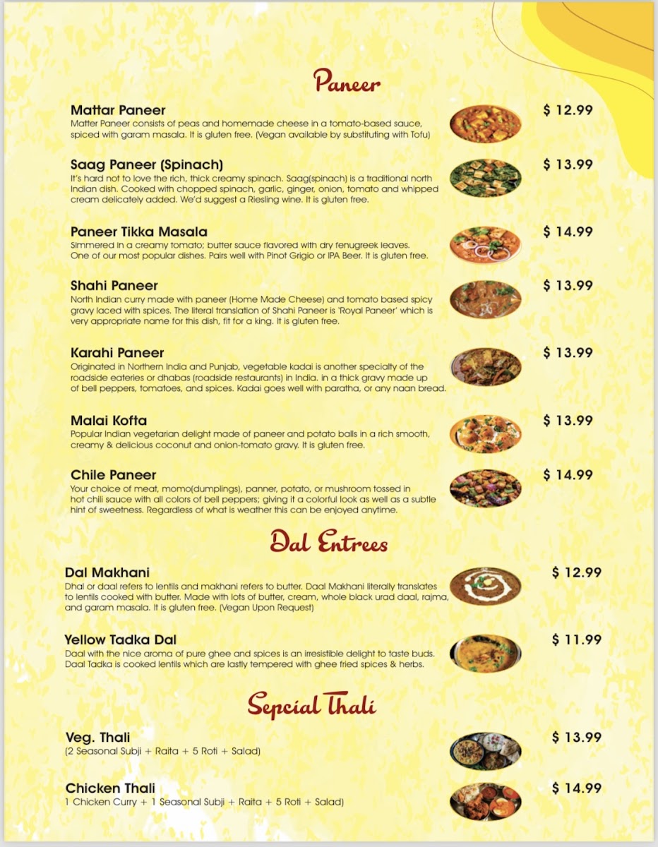 The Indian Plate Menu - Image 4